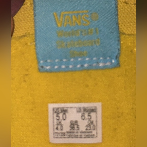 The Simpson’s Van High Top Skateboard Shoe - Picture 3 of 9